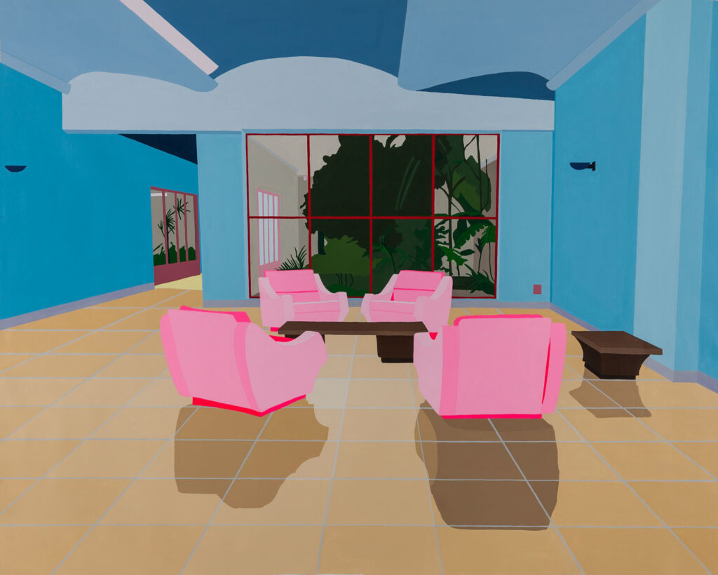 Perú 957. 110 x 145 cm. Acrílico sobre tela. 2018