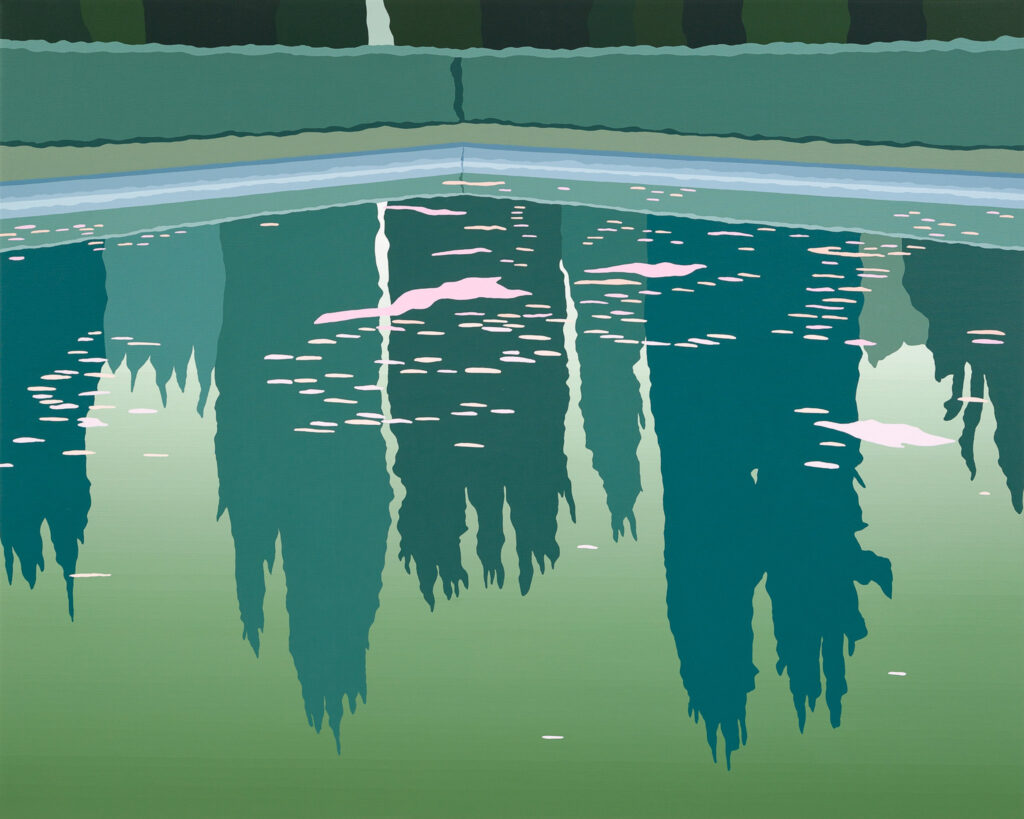 Sin Título. 80 x 100 cm. Acrílico sobre tela. 2023